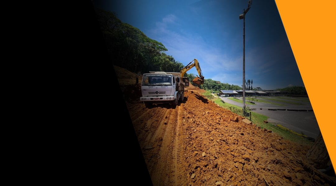 Barro para aterro em Joinville